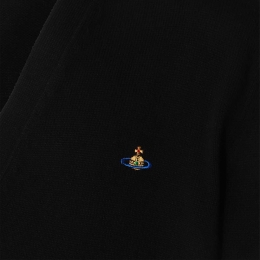 ◆당일◆25FW ORB 로고 자수 알렉스 ALEX 가디건 블랙 27010014 Y0021 N401