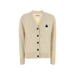 ◆당일◆25FW 카리나 KARINA 로고 가디건 라이트그레이 CA0104FA C1L17E 02LY