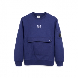 ◆키즈◆여성 렌즈 와펜 포켓 맨투맨 퍼플블루 20CKSS060C 00LCC02 878