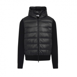 ◆당일◆25FW 로고 패치 울 믹스 패딩자켓 블랙 9B000 41 M1131 999