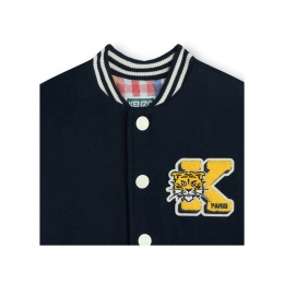 ◆키즈◆24SS 키즈 타이거 로고 봄버자켓 블루 K60279 84A