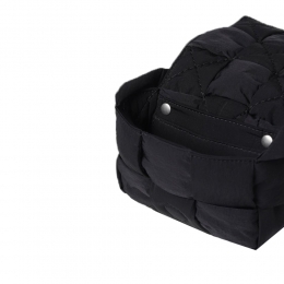 ◆당일◆25SS 인트레치아토 패딩 미니 카세트백 블랙 749877 VBO81 8803