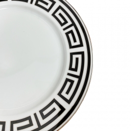 ◆당일◆라비린토 LABIRINTO 플랫 플레이트 28CM 블랙/화이트 004RG00 FPT110010280G00125100