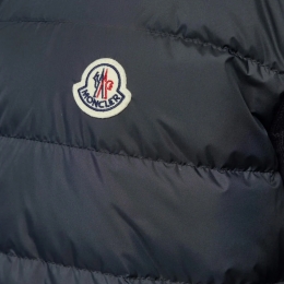 ◆당일◆26SS 로고 패치 믹스 니트 패딩자켓 네이비 9B000 20 M1115 77D