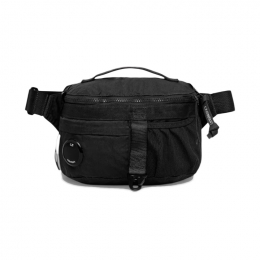 ◆당일◆26SS 렌즈 와펜 나일론 B 웨이스트백 블랙 20CMAC043A 005269G 999