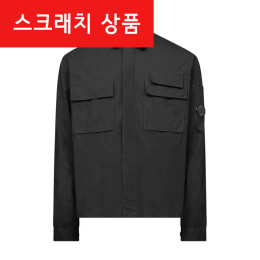 ◆스크래치◆렌즈 와펜 셔츠 자켓 블랙 17CMOS135A 005783G 999