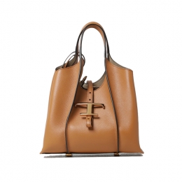 ◆당일◆26SS 타임리스 미니 쇼퍼&크로스백 브라운 XBWTSBA9100 Q8E S410