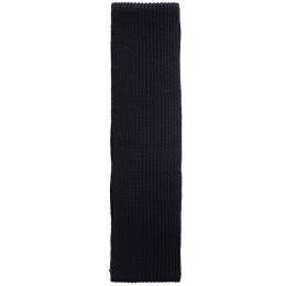 ◆당일◆23FW 골지 울 숏 머플러 블랙 SHORT SCARF BLACK