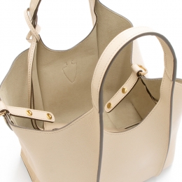 ◆당일◆26SS 타임리스 미니 쇼퍼&크로스백 라이트베이지 XBWTSBA9100 Q8E C600