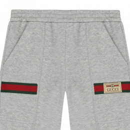 ◆키즈◆25SS 여성 로고 조거 팬츠 그레이 653667 XJDKA 1049