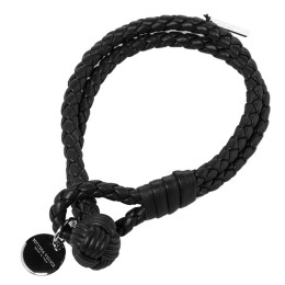 ◆바이스트로◆20SS 인트레치아토 나파 더블 브레이슬릿 블랙 113546 V001D 1000