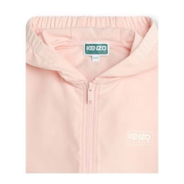 ◆키즈◆24SS 여성 로고 프린트 후드 자켓 라이트핑크 K60361 46T