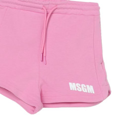 ◆키즈◆25SS 키즈 로고 프린팅 코튼 숏팬츠 핑크 S5MSJGSH095 MS003