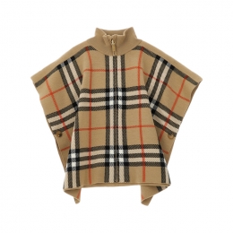 ◆키즈◆키즈 빈티지 체크 리버시블 케이프 샌드 8117177