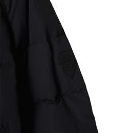◆당일◆24FW 로고 패치 더블 브레스트 벨티드 패딩자켓 블랙 8097862