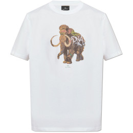 ◆당일◆25SS 메머드 그래피티 레귤러핏 티셔츠 화이트 M2R 011R PP5081 01