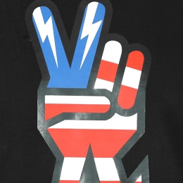 ◆14주년◆썬더볼트 브이 프린팅 맨투맨 블랙 PBJS71S A526S 01