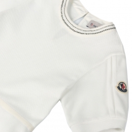 ◆키즈◆25SS 키즈 로고 패치 원피스 화이트 8I000 08 89ALK 034