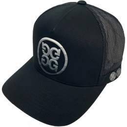 ◆당일◆25SS 그라디언트 서클 G 코튼 트윌 트럭커 캡모자 오닉스 GMH000027 ONYX