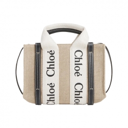 ◆당일◆25FW 우디 미니 토트백 네추럴 CHC22AP237I26 91J
