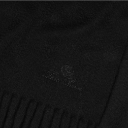 ◆당일◆24FW 피콜라 유니타 로고 머플러 블랙 FAN4410 BLACK