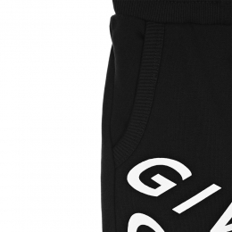 ◆키즈◆21FW 키즈 로고 트레이닝 팬츠 블랙 H24113 09B