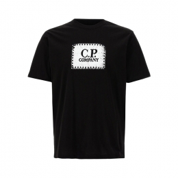 ◆당일◆26SS 로고 라벨 프린팅 티셔츠 블랙 RCCMTS723A 005100W 999