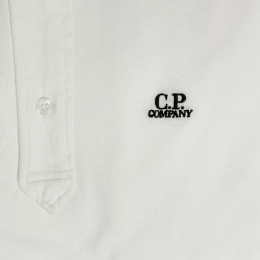 ◆당일◆24SS 로고 자수 폴로 티셔츠 화이트 16CMPL216A 006057O 103