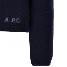 ◆당일◆25FW 밀라 MILA 로고 가디건 네이비 WVBDK F22301 IAK