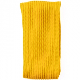 ◆당일◆23FW 골지 울 숏 머플러 옐로우 SHORT SCARF YELLOW