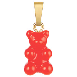 ◆당일◆22FW 노스탤지어 베어 펜던트 레드오렌지 NOSTALGIABEAR CLA SANGRIA