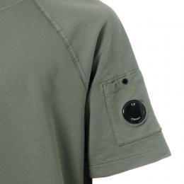 ◆당일◆26SS 렌즈 와펜 라이프 플리스 반팔 티셔츠 건메탈 20CMSS034A 002246G 921