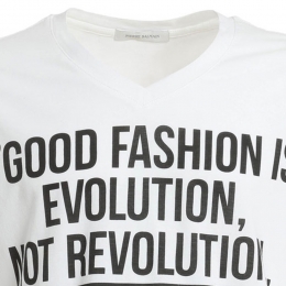 ◆12주년◆타이포 프린팅 티셔츠 화이트 HP6369S 8388 004