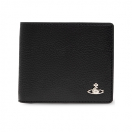 ◆당일◆26SS ORB 은장 로고 반지갑 블랙 5115003MM S000D N403