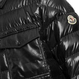 ◆당일◆25FW 샹블리 CHAMBLY 로고 패치 패딩자켓 블랙 1G000 03 59885 999