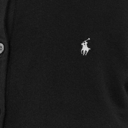 ◆당일◆25FW 포니 자수 클래식 가디건 블랙 211891672 006