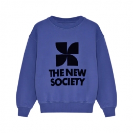 ◆키즈◆키즈 로고 맨투맨 로얄퍼플 TNS S ROYAL PURPLE