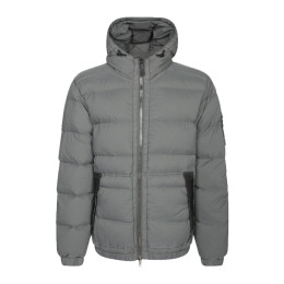 ◆당일◆25FW 와펜 심리스 터널 나일론 후드 패딩자켓 그레이 K2S15 4100040 S0028 V006B