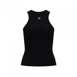 26SS ORB 로고 슬리브리스 탑 블랙 3G01003Z J009C N401