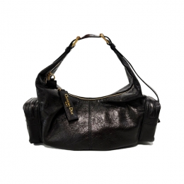 ◆당일◆25FW 그랑 투어 멀티포켓 크링클 미디엄 숄더백 블랙 M2433UNQD 900