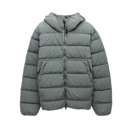 ◆당일◆25FW 시그니처 고글 후드 패딩자켓 그레이 19CMOW011A 005904G 921