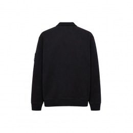 26SS 렌즈 와펜 하프집업 맨투맨 블랙 20CMSS208A 110337O 999