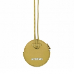 ◆당일◆25FW 메탈 로고 라운드 미니 크로스백 카키 213SL01 213 307540