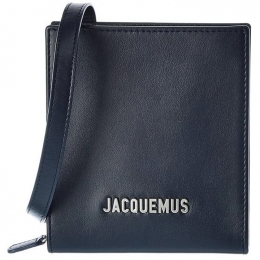 ◆당일◆25FW 메탈 로고 넥 스트랩 지갑&파우치백 네이비 215SL02 215 300390