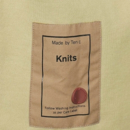 ◆당일◆백 로고 라벨 후드집업 베이지 22CTCUF02148 A06455 903