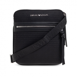 ◆당일◆26SS 시그니처 로고 프린트 크로스백 블랙 EM005400 AF14637 UC001