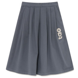 ◆키즈◆21FW 키즈 로고 프린트 스커트 그레이 F21132 145FN