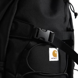 ◆당일◆25FW 로고 패치 킥플립 백팩 블랙 I031468 89XX