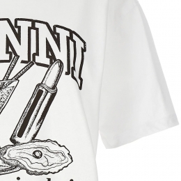 ◆당일◆25SS 칵테일 프린팅 로고 티셔츠 브라이트화이트 T3878 151