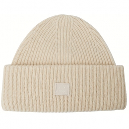 ◆당일◆25FW 스몰 페이스 패치 울 비니 오트밀멜란지 C40270 633